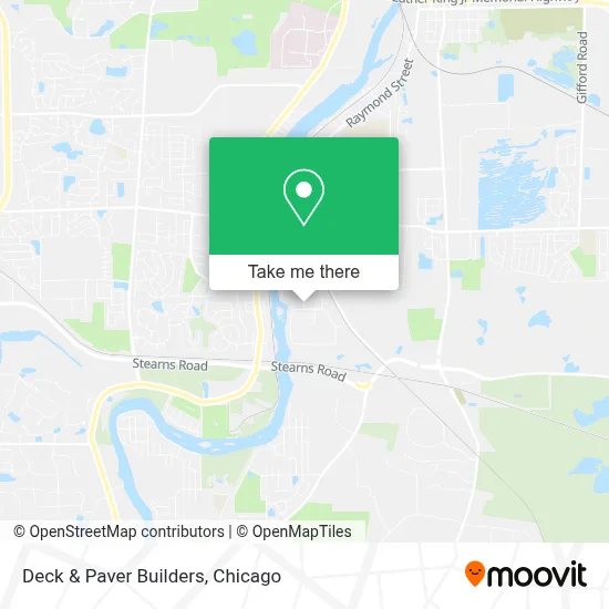 Deck & Paver Builders map