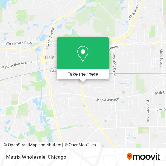 Matrix Wholesale map