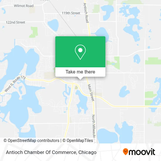 Antioch Chamber Of Commerce map