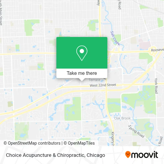 Choice Acupuncture & Chiropractic map