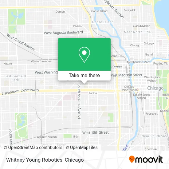 Whitney Young Robotics map
