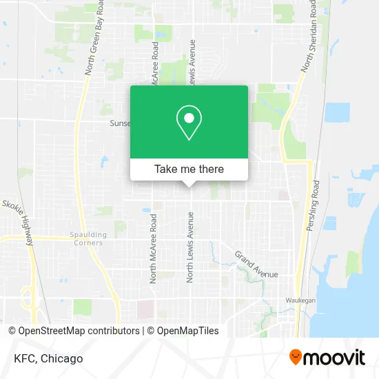 Kfc map