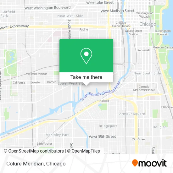 Colure Meridian map