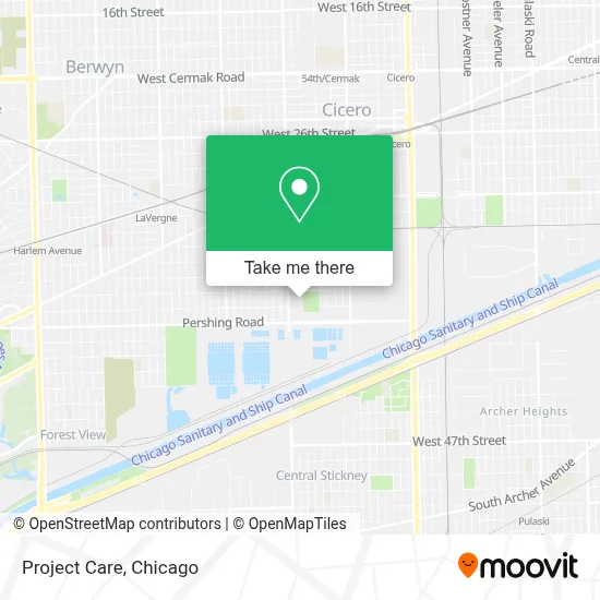 Project Care map