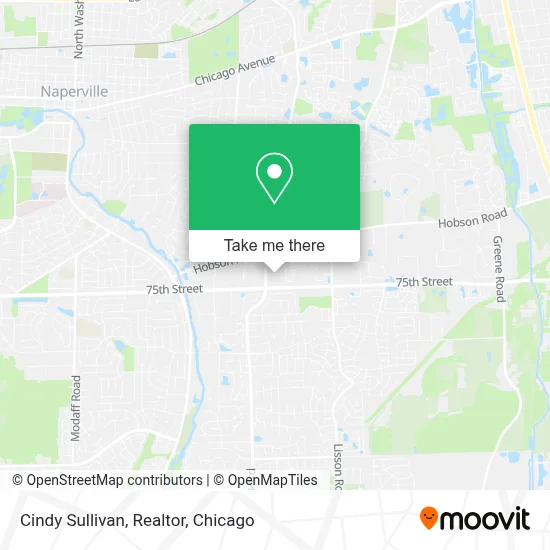 Cindy Sullivan, Realtor map