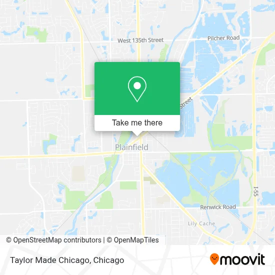 Taylor Made Chicago map