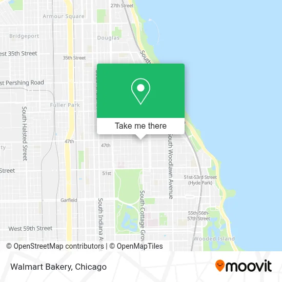 Walmart Bakery map