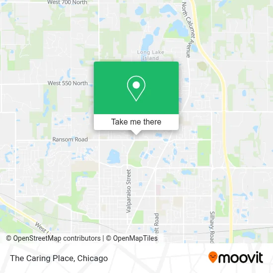 The Caring Place map