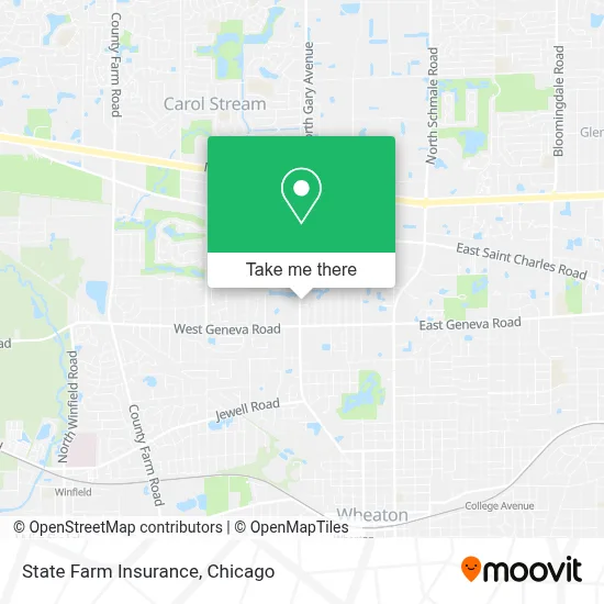 State Farm Insurance map
