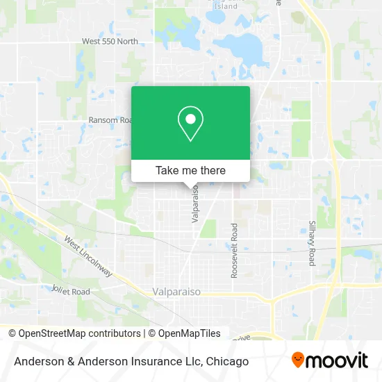 Anderson & Anderson Insurance Llc map
