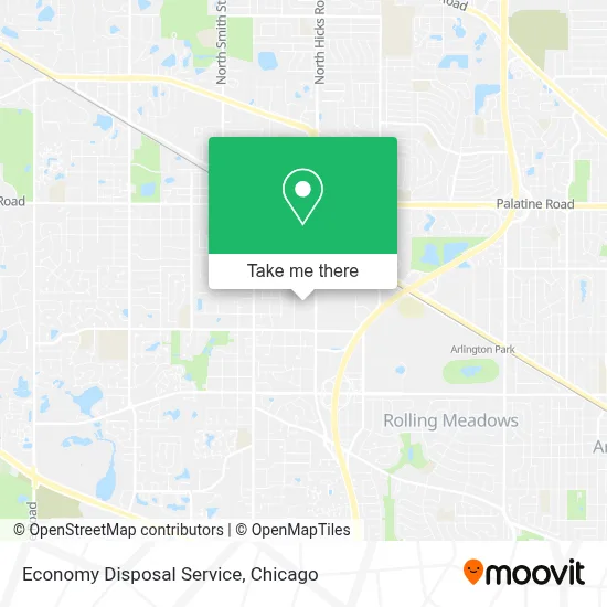 Economy Disposal Service map