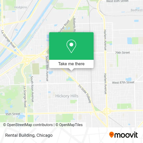 Rental Building map