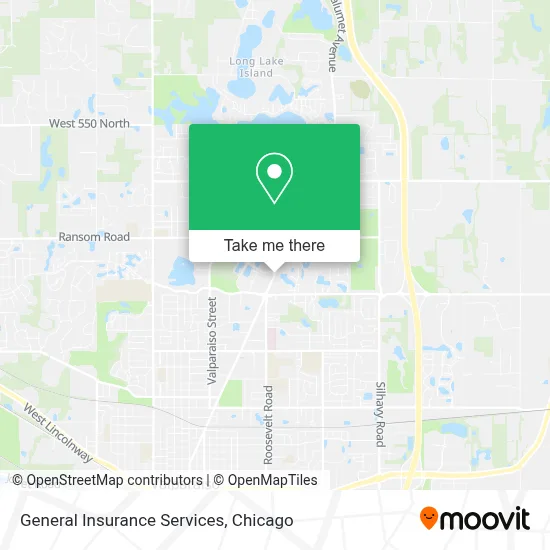 General Insurance Services map
