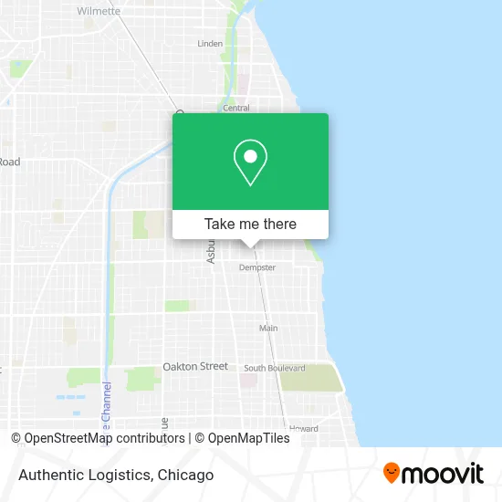 Authentic Logistics map