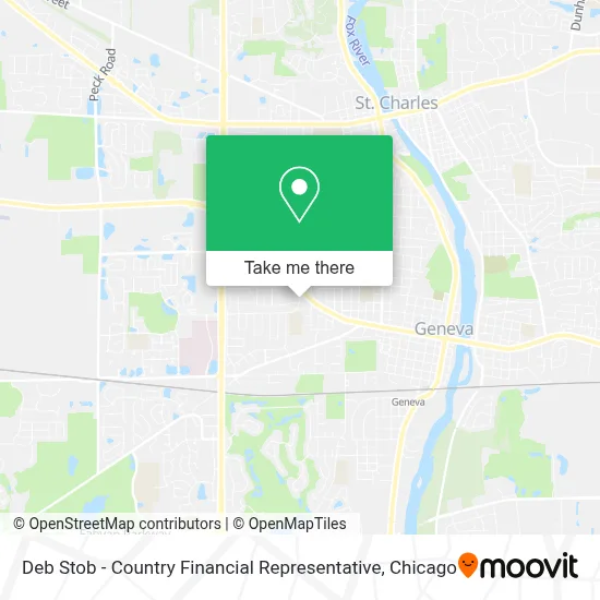 Deb Stob - Country Financial Representative map