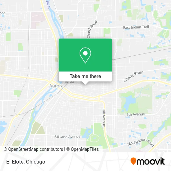 El Elote map