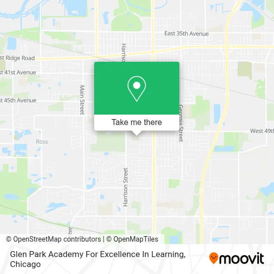 Glen Park Academy For Excellence In Learning map