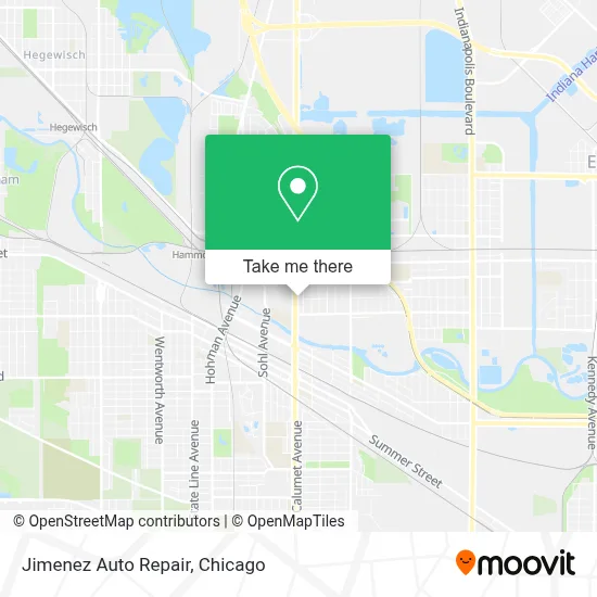 Jimenez Auto Repair map