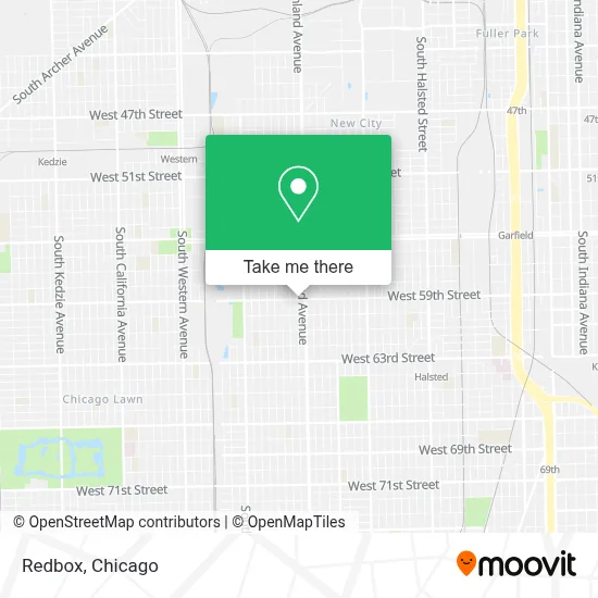 Redbox map