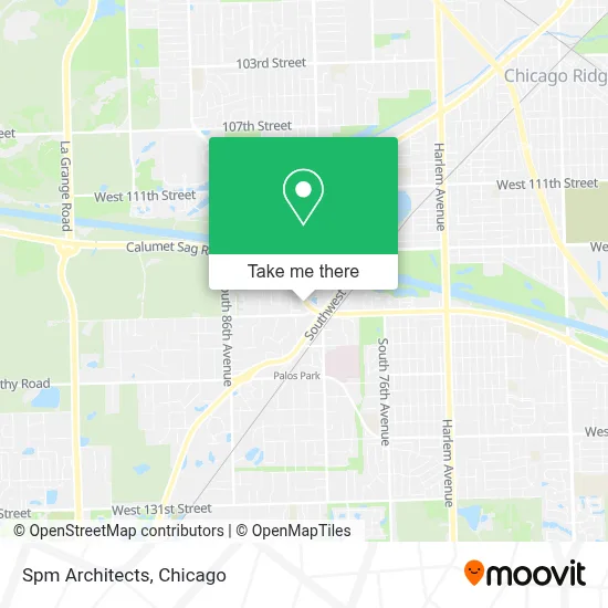 Spm Architects map