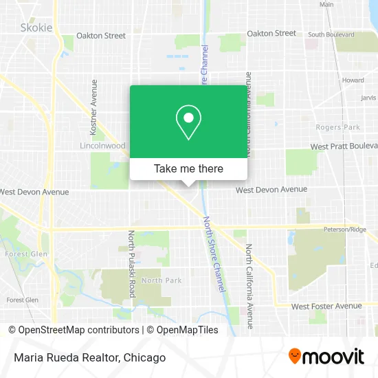 Maria Rueda Realtor map