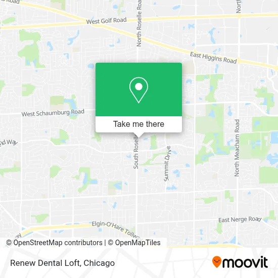 Renew Dental Loft map