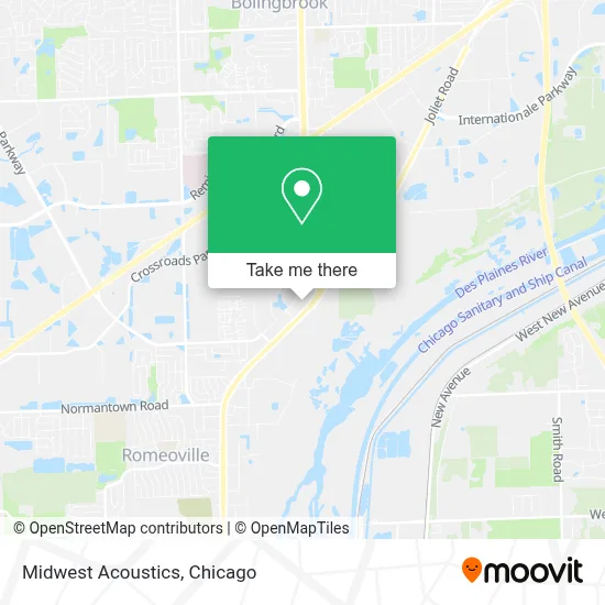 Midwest Acoustics map