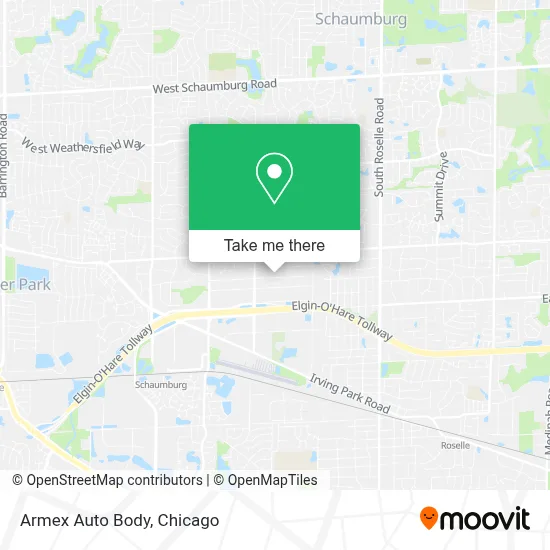 Armex Auto Body map