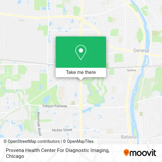 Provena Health Center For Diagnostic Imaging map