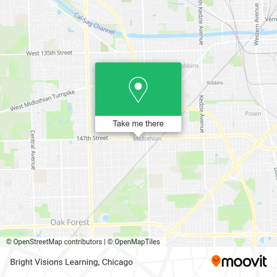 Bright Visions Learning map
