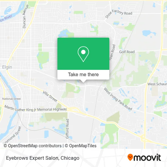 Eyebrows Expert Salon map