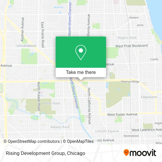 Rising Development Group map