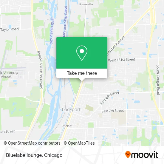 Bluelabellounge map