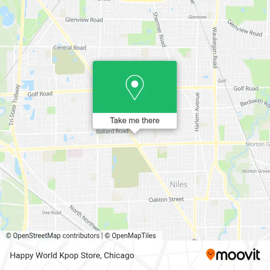 Happy World Kpop Store map