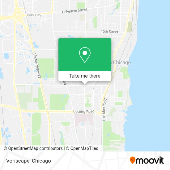 Voriscape map