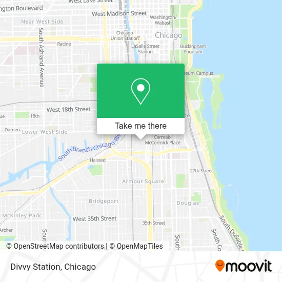 Divvy Station map