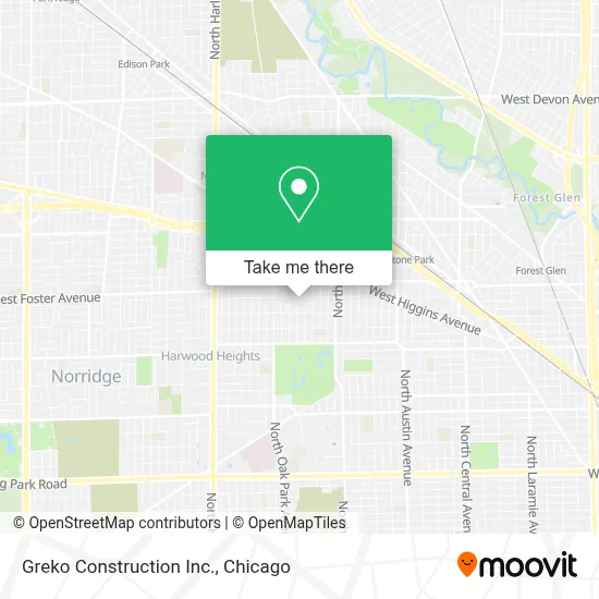 Greko Construction Inc. map