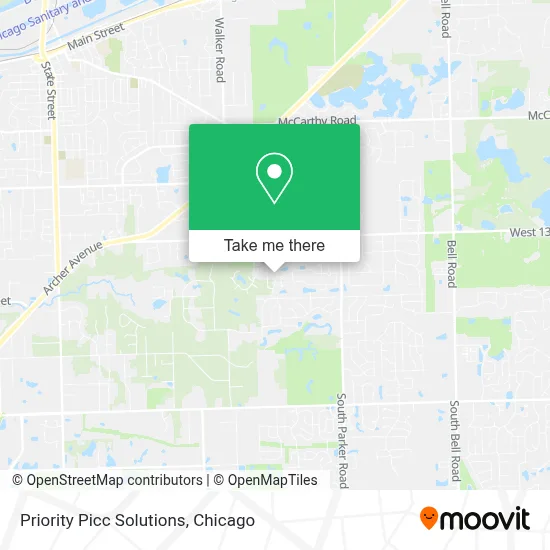 Priority Picc Solutions map