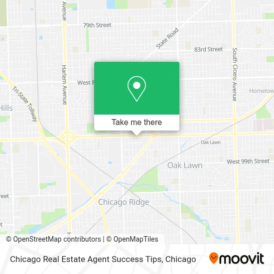 Chicago Real Estate Agent Success Tips map