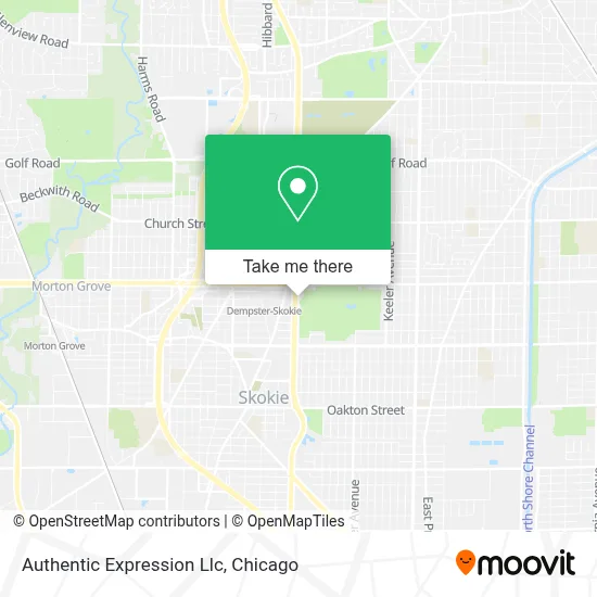 Authentic Expression Llc map