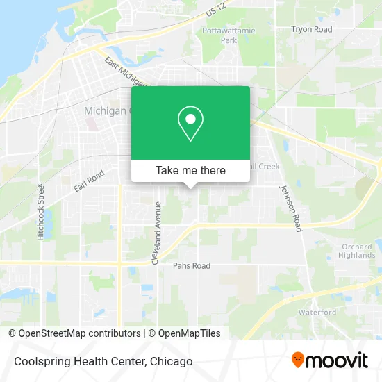 Coolspring Health Center map