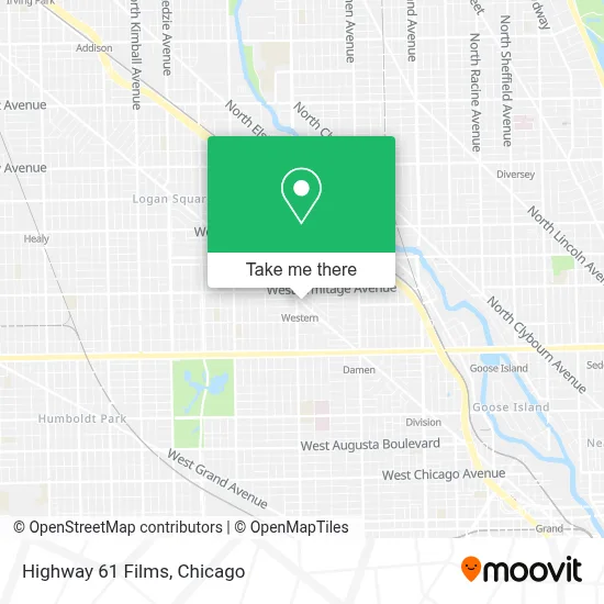Highway 61 Films map