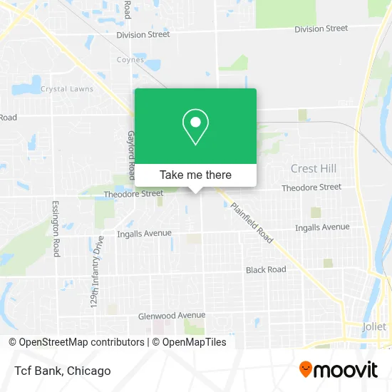 Tcf Bank map