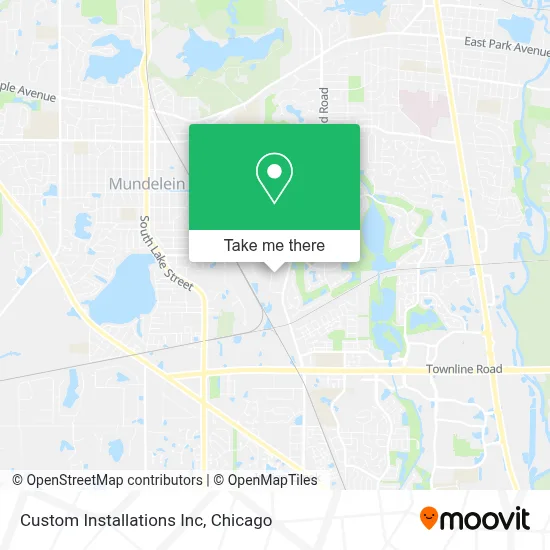Custom Installations Inc map