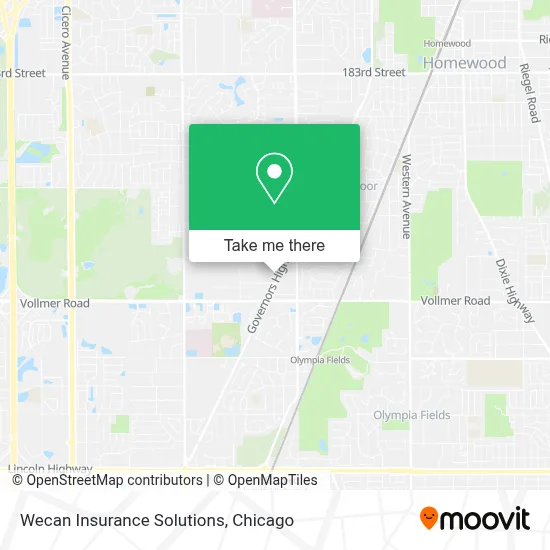 Wecan Insurance Solutions map