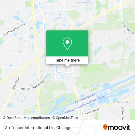 Ah Tensor International Llc map