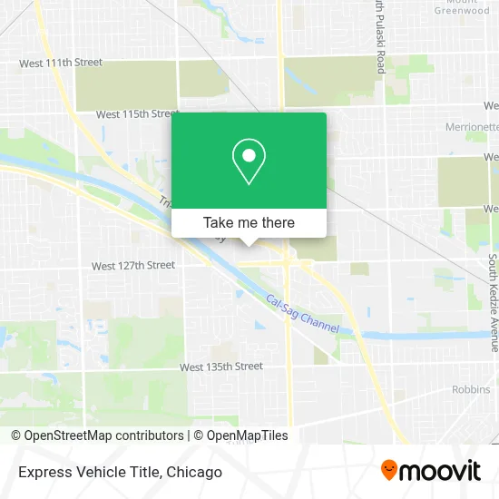 Express Vehicle Title map