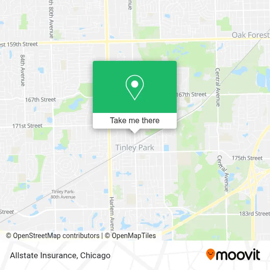 Allstate Insurance map
