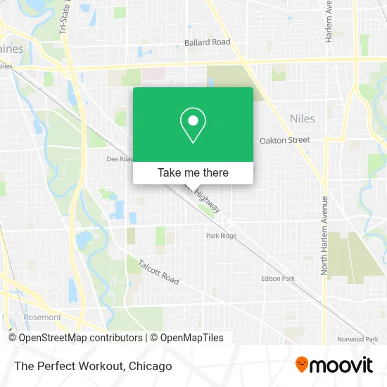 The Perfect Workout map