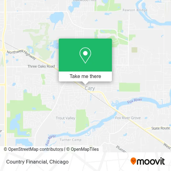 Country Financial map
